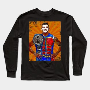 Dominik Mysterio // Retro Comics Style Long Sleeve T-Shirt